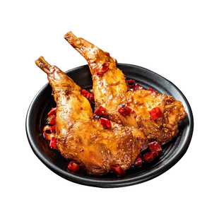 麻辣兔腿正宗四川特产自贡冷吃兔腿五香大兔腿高蛋白健身解馋零食