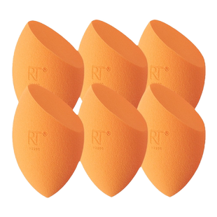 【官方旗舰店】RT美妆蛋6只橘蛋彩妆蛋干湿两用软亲肤不易吃粉