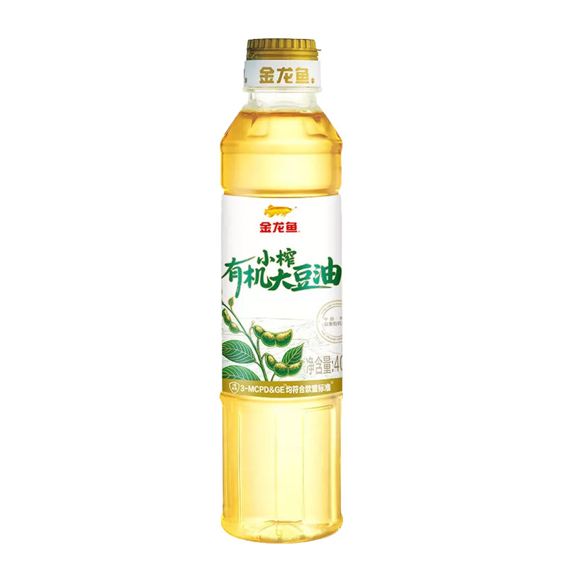 金龙鱼小榨有机非转基因大豆油