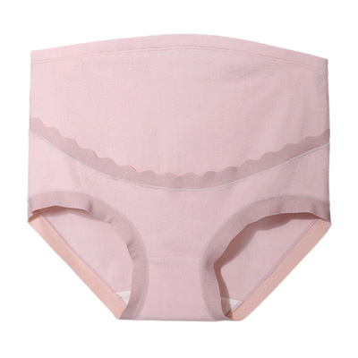秋冬季孕妇纯棉10A级抗菌内裤高腰托腹孕中期孕晚期产后无痕大码