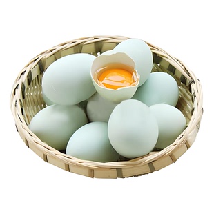 正宗新鲜乌鸡蛋宝宝孕妇蛋月子蛋散养农家绿壳蛋现捡现发破损包赔