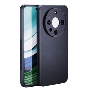 适用华为Mate60手机壳皮纹meta60Pro防指纹mete保护套ALN一AL80新款mt全包后壳BRA男al00鸿蒙乐臻版m外壳met