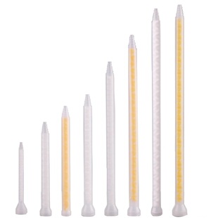 MS/MC13-24/32/36AB静态混合管双组份胶水混料管粗螺旋管黄混胶管