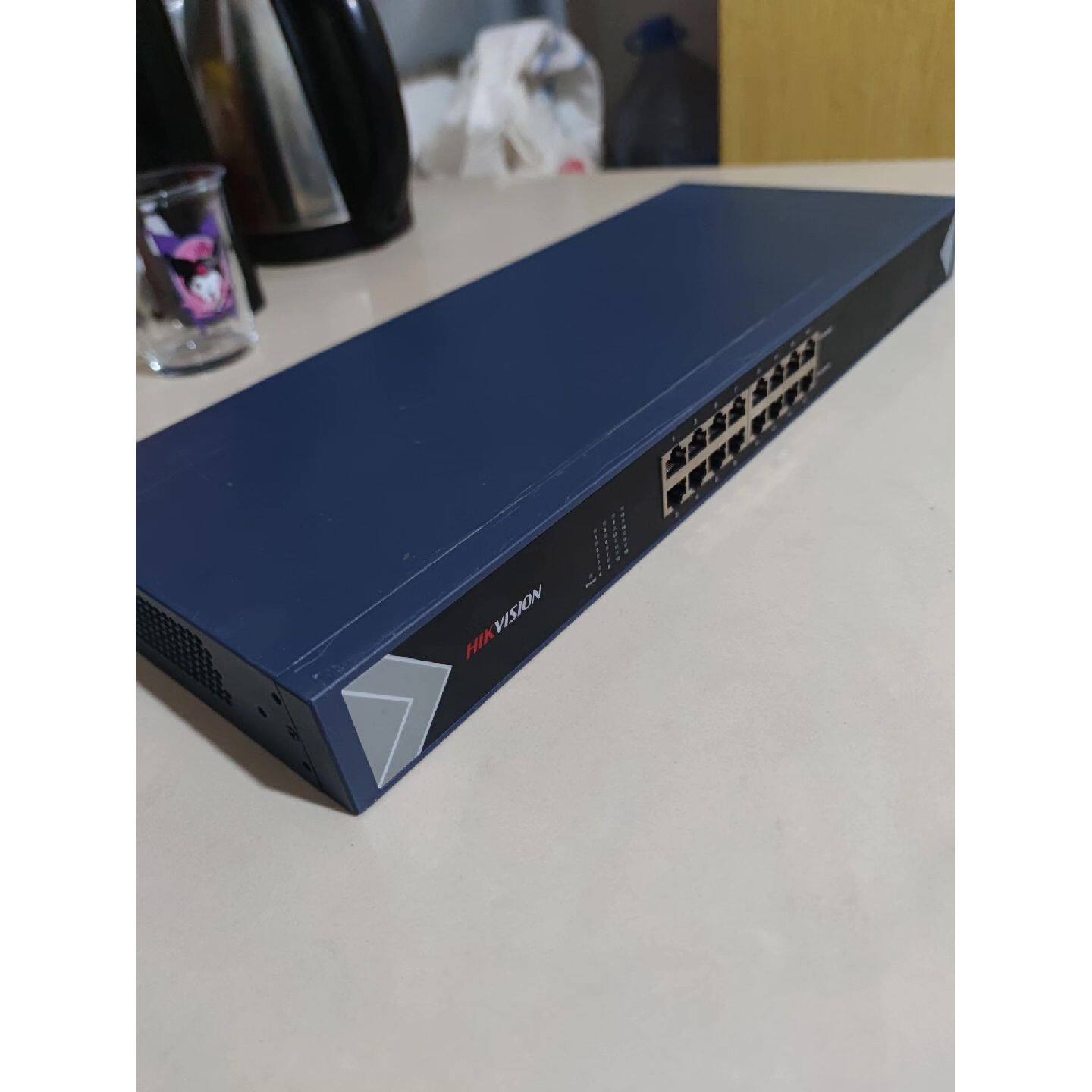 议价海康威视 DS-3E0516-E 海康16口千兆交换机