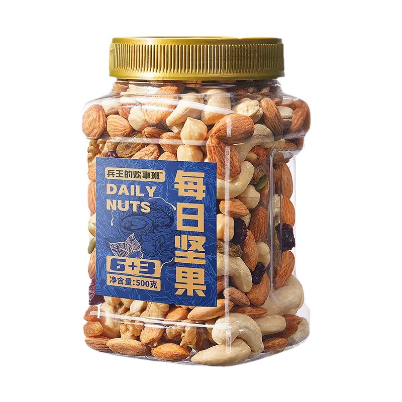 每日坚果年货干货装罐孕妇送礼专混合坚果