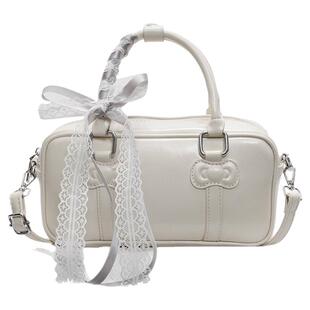 今年流行爆款小包包女2025新款夏季百搭斜挎包高级感手提保龄球包