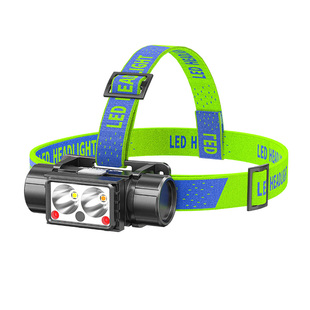 2026新款头灯强光充电式超亮钓鱼专用感应头戴式超长续航夜钓登山