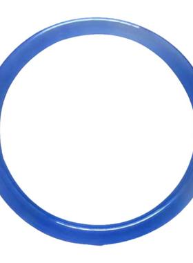 天然冰种蓝玉髓荔枝冻细条叮当镯