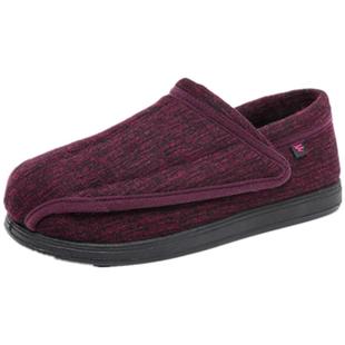 春秋加绒大码脚肿鞋脚变形糖尿病足鞋加宽加肥拇外翻鞋大脚骨宽头