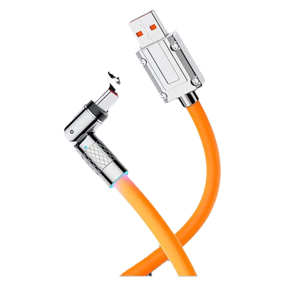 旋转540°数据线快充加粗100w