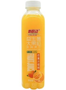 益生菌发酵芒果汁瓶瓶整箱鲜榨