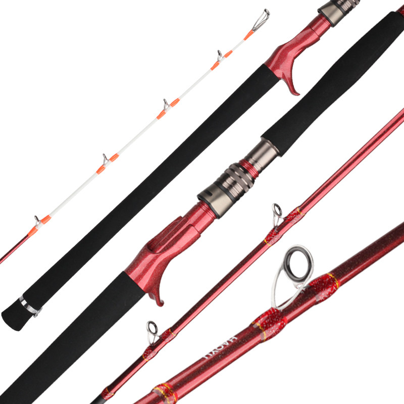 船竿带鱼竿刀鱼竿碳素2.4米2.7米3米富士轻型近海手持海钓电绞竿