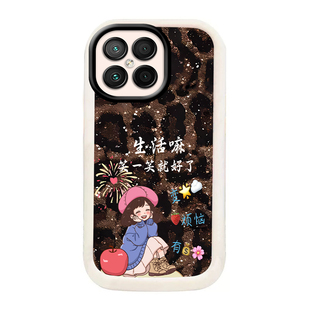 适用于华为智选NZONES7Pro+手机壳NZONE50Pro保护套女款新款超薄全包防摔卡通手链软壳时尚潮可爱高级感