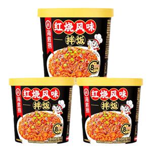 海底捞红烧味番茄葱油拌饭风味米饭煲仔饭冲泡饭方便速食加班加餐