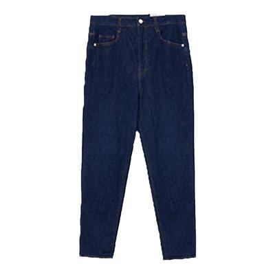 kleeklee环保棉牛仔锥裤