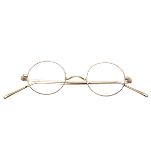 万年龟KameManNen KMN90 日本手工新品无鼻托 超轻纯钛圆框眼镜架