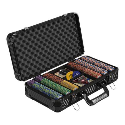 德州扑克筹码币套装铝盒箱