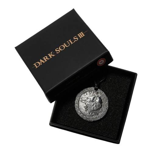 Starforged星辰铸造 黑暗之魂III游戏周边法兰守卫狼图纹吊坠万代