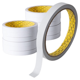 晨光文具两面双面胶带强力固定易撕不易留痕高粘度透明海棉纸宽胶带批发学生用手工胶文具办公用品多规格