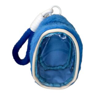 新款原创毛绒透明零钱包迷你可爱吧唧收纳包蓝牙耳机谷子盲盒