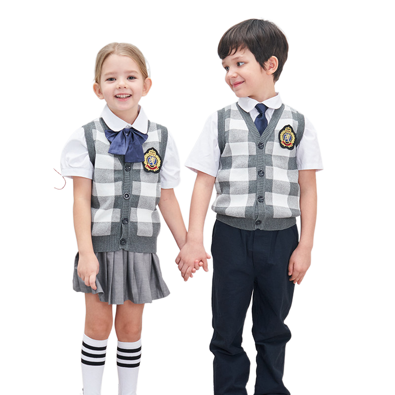 童狮英伦风纯棉校服园服班服