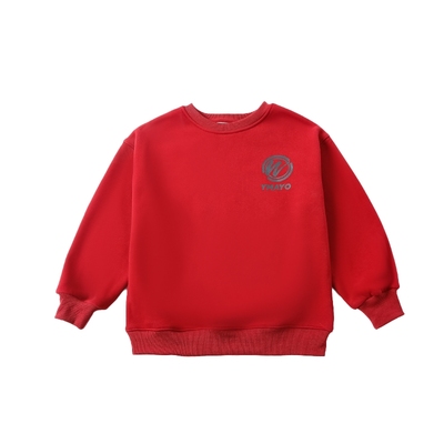 男童冬季国潮加绒卫衣套头韩版龙