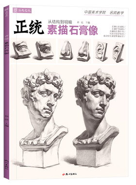 2022正统素描石膏像  沐尚文化零基础初学者入门局部五官素描石膏像临摹教学原创作品高清解析教程教材高考书籍