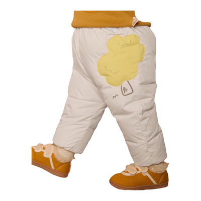 巴拉巴拉婴儿羽绒裤男童女童加厚长裤儿童裤子休闲裤冬装新款童装