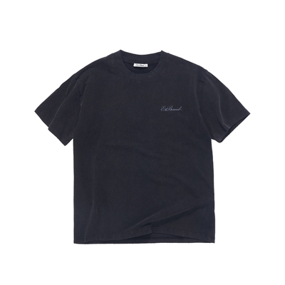 E86BRAND骏马奔腾水洗做旧T恤