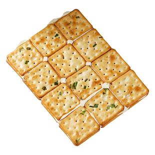 真的香迷糊了！香葱牛轧饼干夹心牛扎台湾古早手工爆款休闲小零食