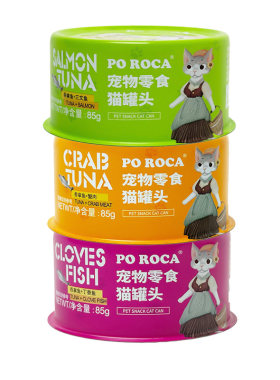 猫罐头85g白肉整箱湿粮包