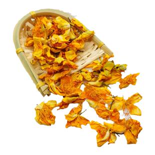 金莲花 内蒙大兴安岭tian然野生非特级金莲花茶25年新货50g包邮