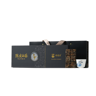 郑莲英茶叶陈皮白茶2013年福鼎白茶贡眉新会陈皮茶叶礼盒装老白茶