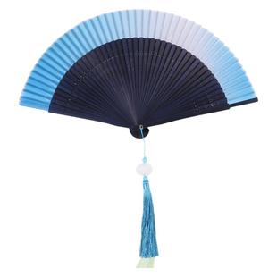 永夜星河寄明月舞蹈虞书欣同款折扇新中式拍照道具古典折扇