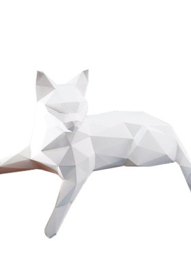 立体3d几何装饰客厅diy手工ins