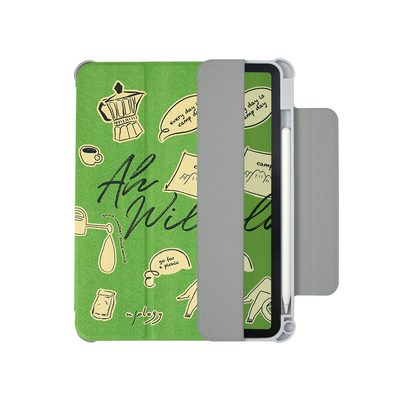 Ufology春天插画小狗ipad保护套