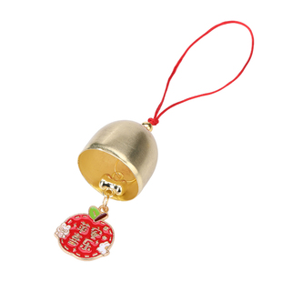 新年喜庆文字风铃平安喜乐挂件 diy装饰创意礼物家居装饰门饰挂饰