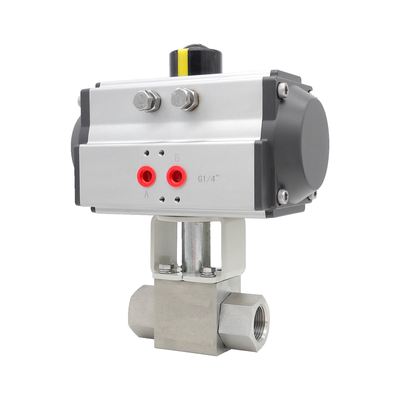 气动高压球阀天然气CNG304不锈钢