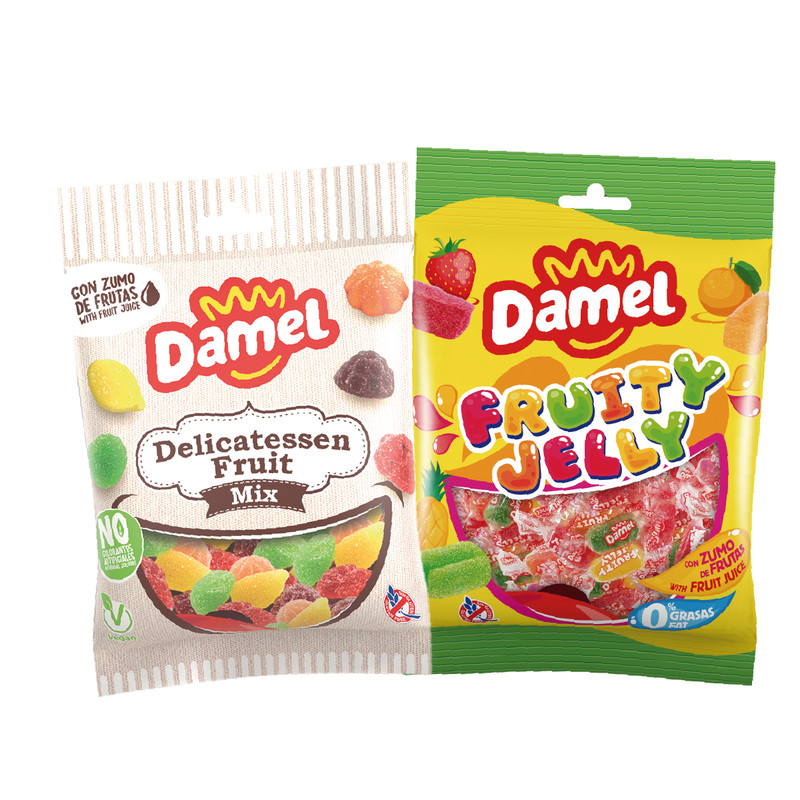 爱果乐Damel真果汁水晶果冻软糖