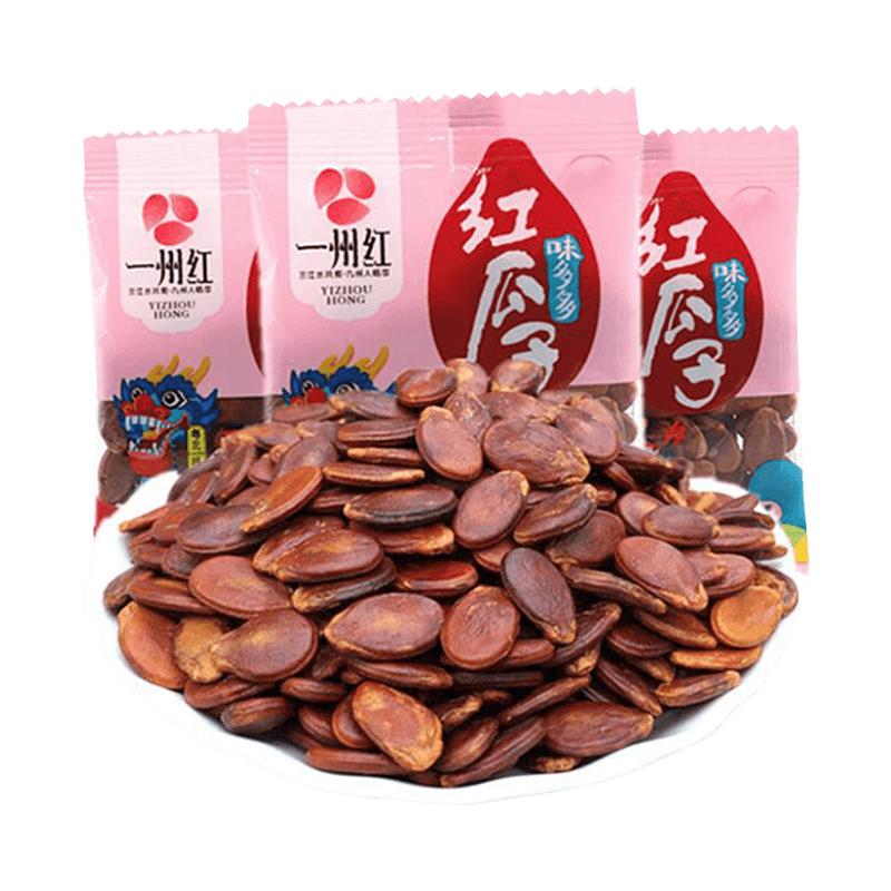 正品一州紅味多多紅瓜子500g西瓜子散裝水煮小包裝特產(chǎn)休閑零食品