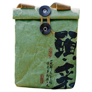 杜邦纸茶叶袋普洱茶白茶红茶绿茶龙井古树龙珠通用手提袋定制LOGO