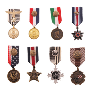 欧美原宿海军学院风英伦胸章别针女学院风小徽章胸针男女西装勋章