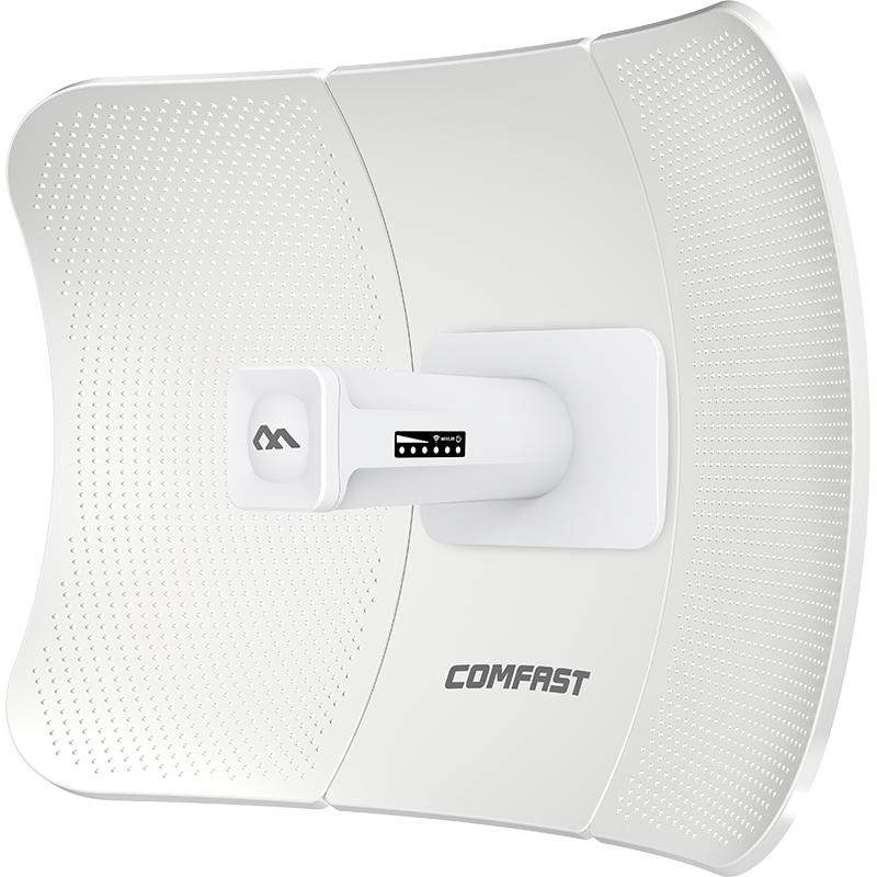 COMFAST E319Av3 室外无线网桥900M千兆网口5.8G大功率CPE远距离点对点桥接电梯监控传输10km户外ap防水防尘