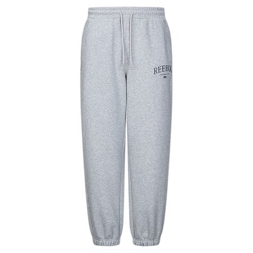 Reebok锐步官方24年新款男女同款休闲舒适潮流运动针织长裤