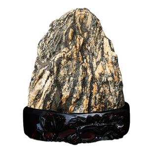 泰山石敢当旗舰正宗小号阳石天然原石雕石头摆件靠山石家居小摆件