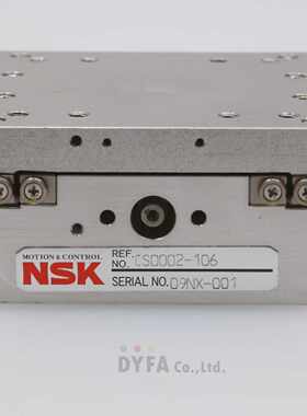 NSK Motorized Stage Used CS0002-106 /-15mm Stroke STA-I-5565