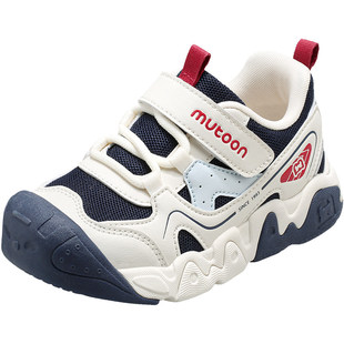 牧童小童鞋2026春季新款男童运动鞋轻便软底鞋子户外减震跑步鞋女