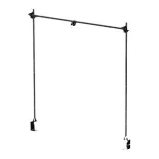 Ulanzi优篮子 唯迹LS15桌面龙门架设备树摄影背景布伸缩杆幕布主播直播间方案架补光灯DIY游戏工作室搭建支架
