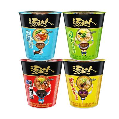 统一汤达人方便面日式豚骨杯装