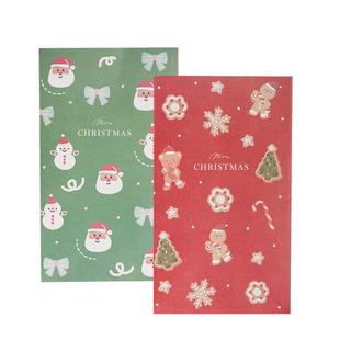 圣诞糖果袋纸袋礼品袋曲奇饼干包装袋手提雪花酥太妃糖牛轧糖袋子